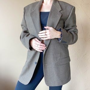 GIVENCHY •sold• Monsieur Houndstooth Jacket